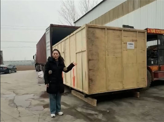How to avoid scratch and wear on busbar machine crates in transit