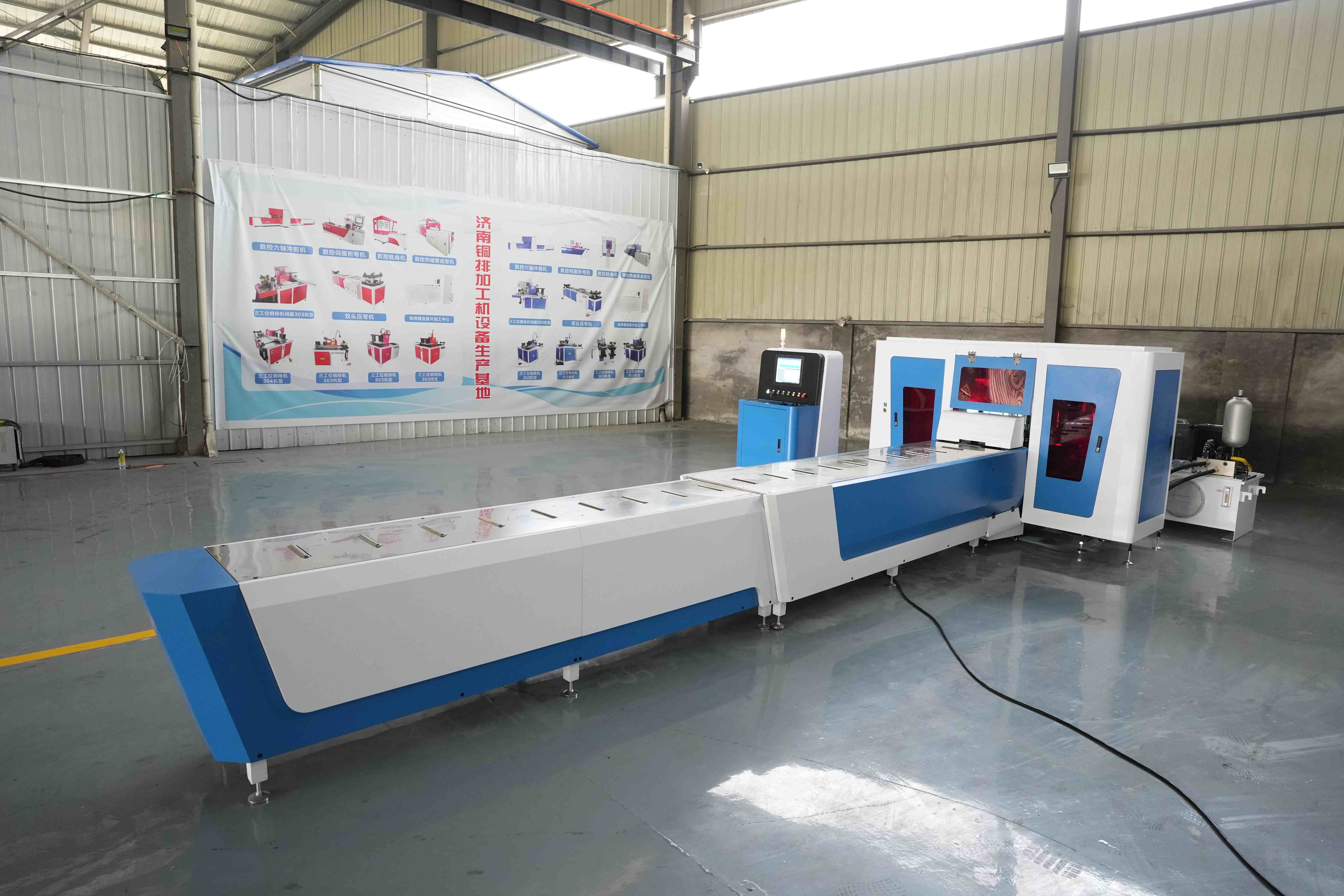 Fully Automatic CNC Busbar Punching and Shearing Machine Working Display Video